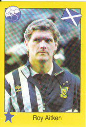 Roy Aitken Scotland samolepka Semic EM 92 #100